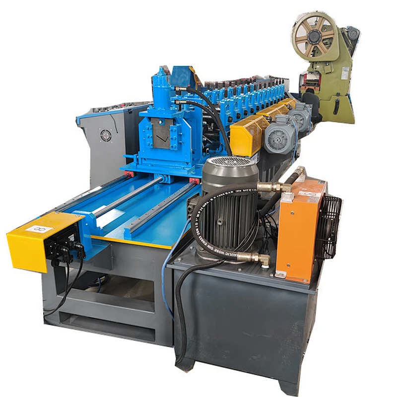 Slotted Angle Roll Forming Machine Slotted Angle Shelves Machine